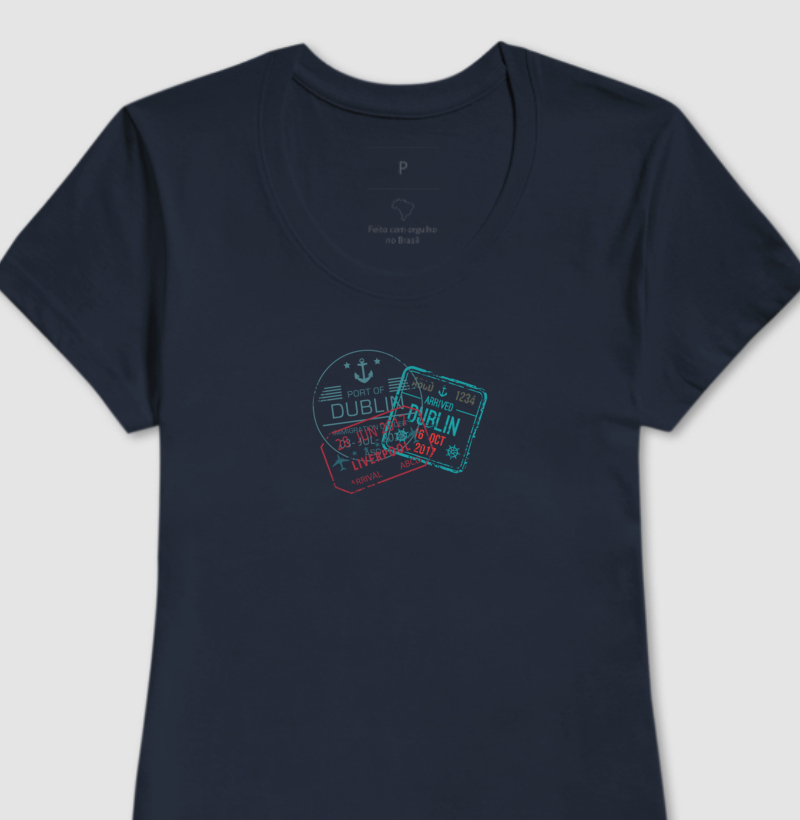 Camiseta Passport - DLC LIVING