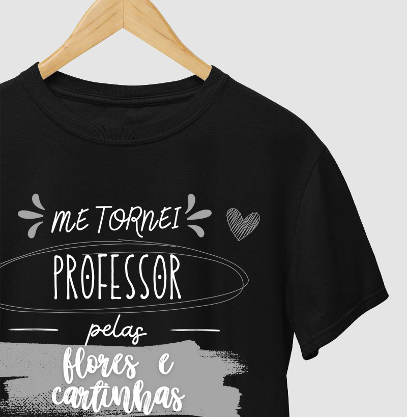Camiseta Me Tornei Professor