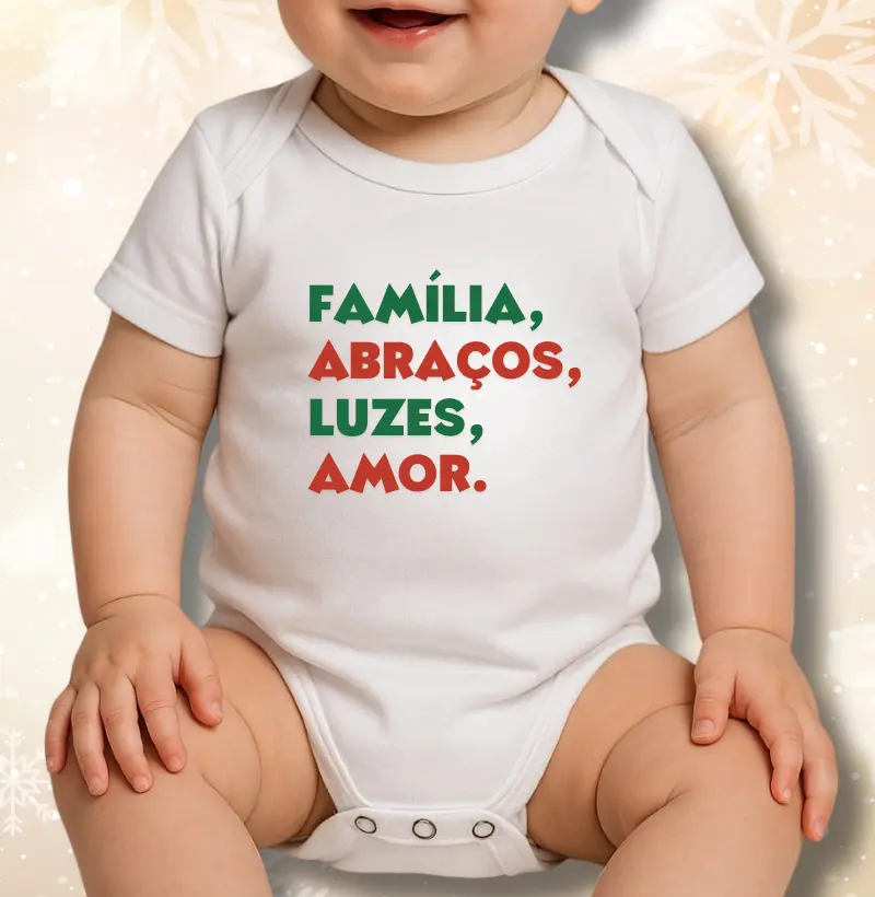 Família, Abraços, Luzes, Amor! 