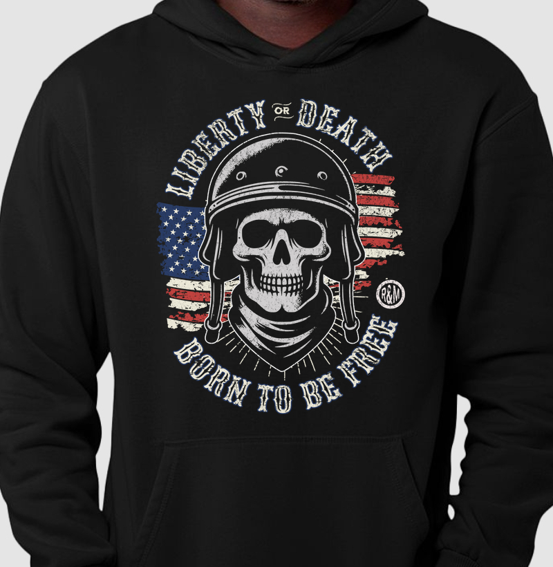 American Biker Skull