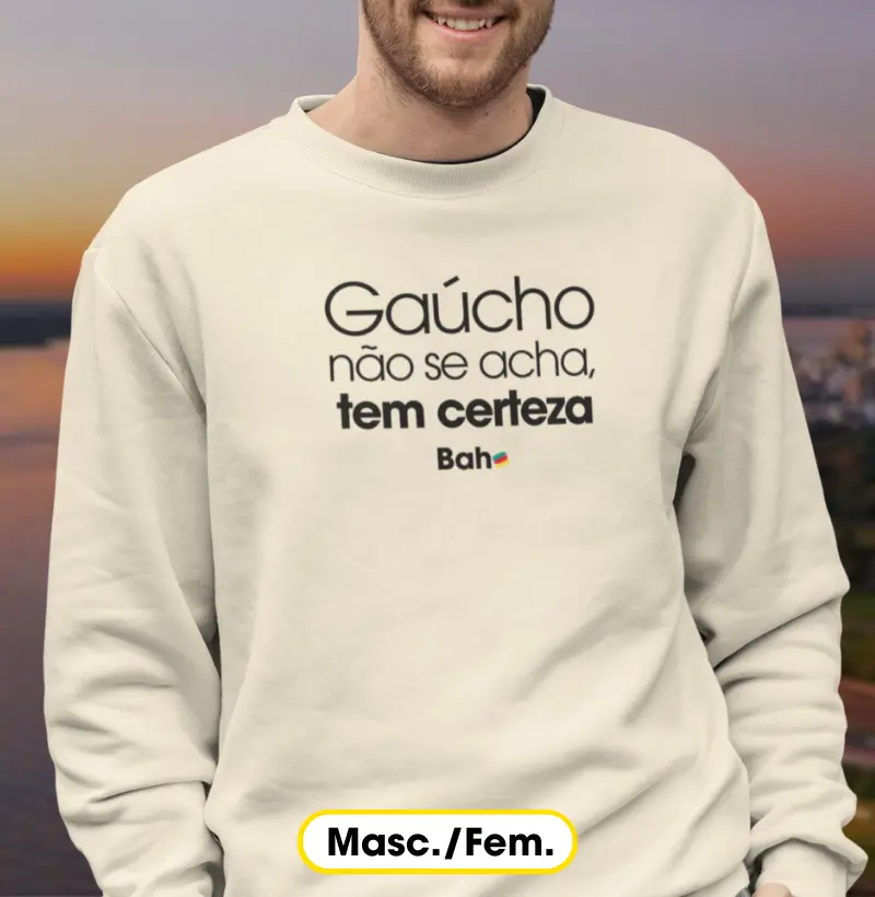 Gaúcho não se acha