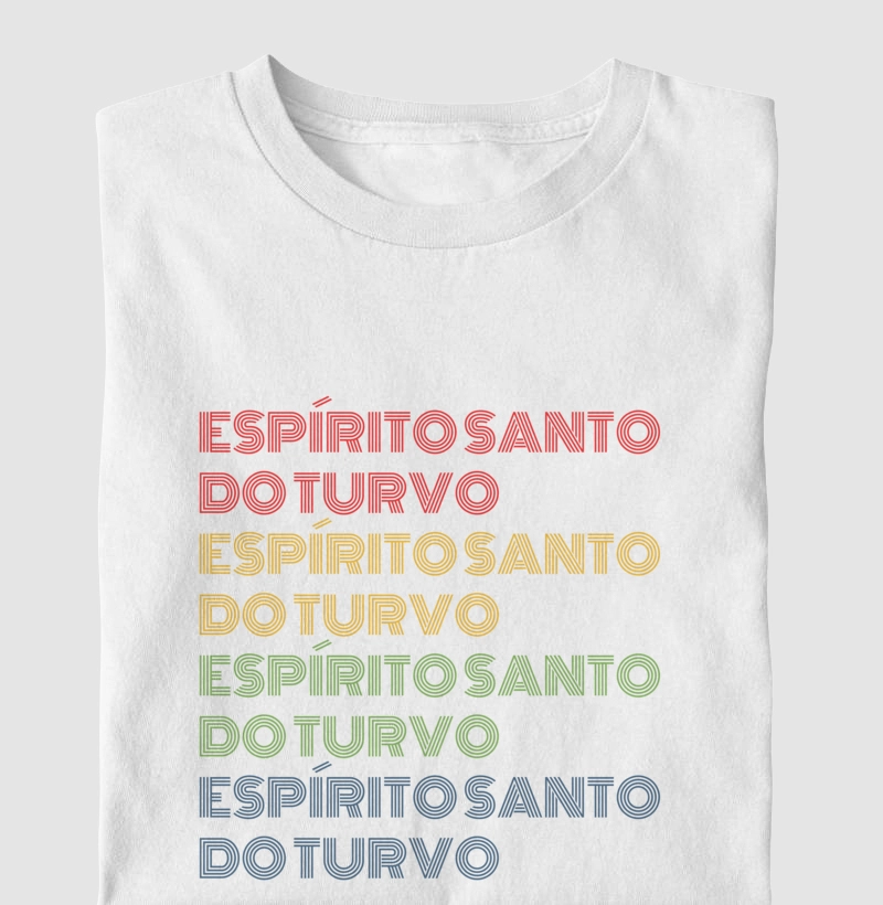Espírito Santo do Turvo Letreiro Retrô