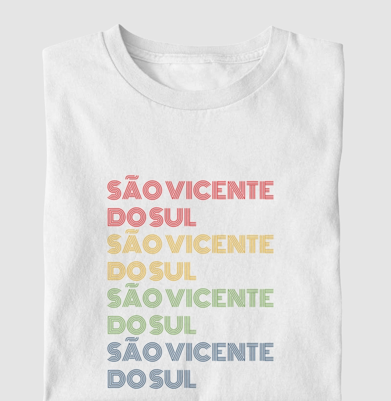 São Vicente do Sul Letreiro Retrô