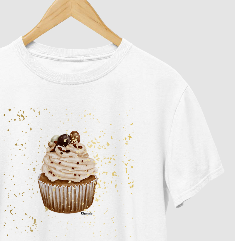 T-shirt cupcake