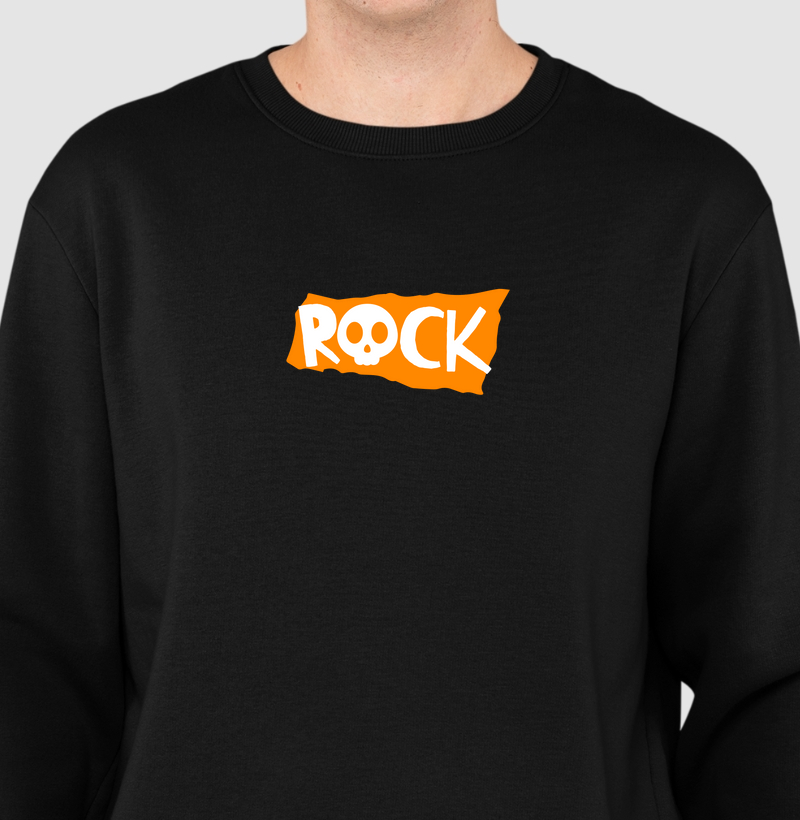 Moletom Slim Rock Minimalista