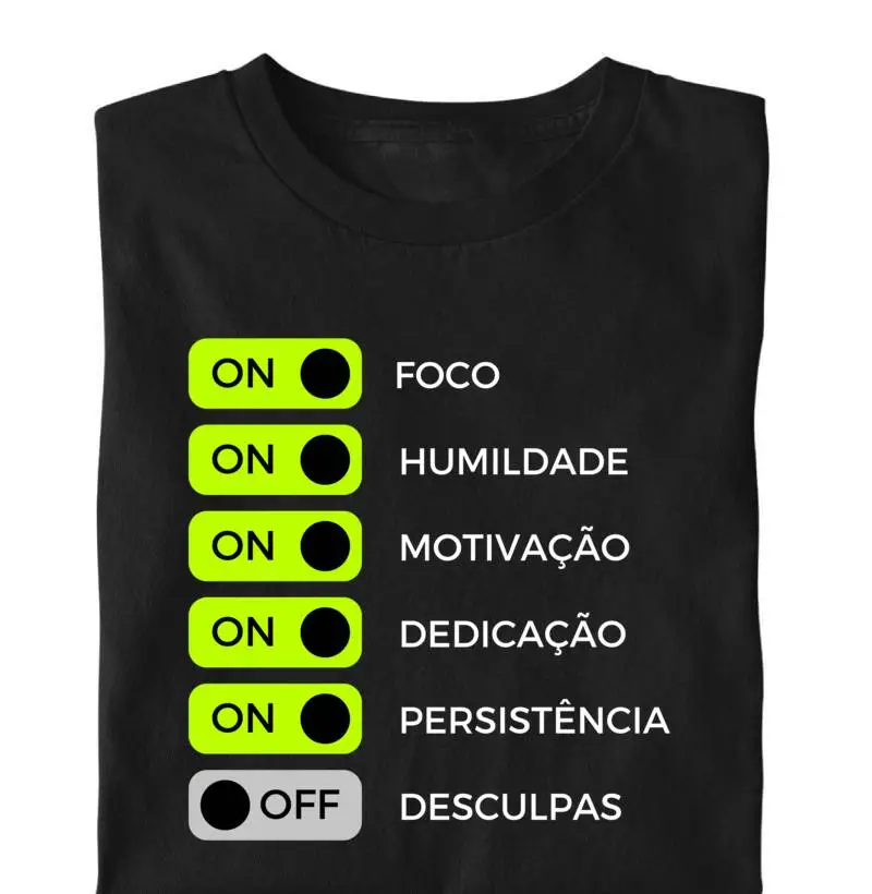 foco, humildade, motivação