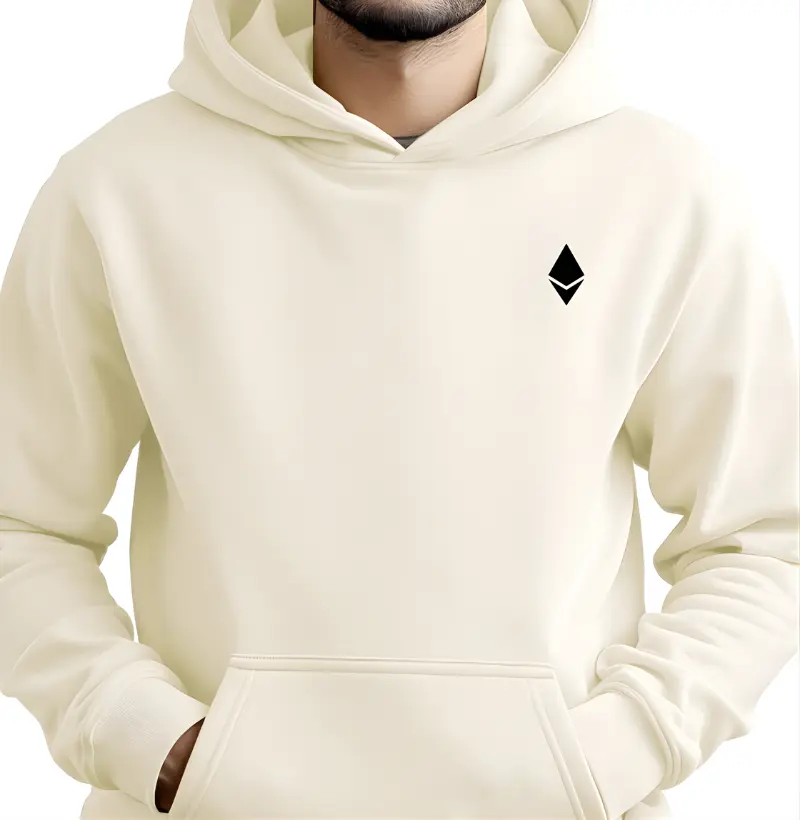 Moletom Ethereum logo Minimalista