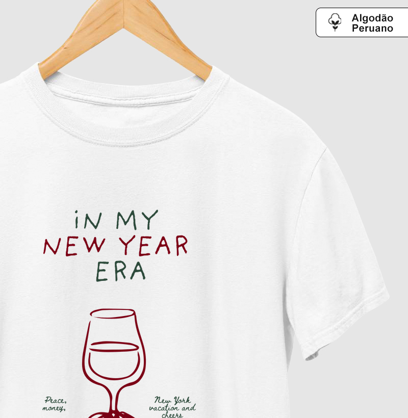 New Year Era 2026 Algodão Peruano