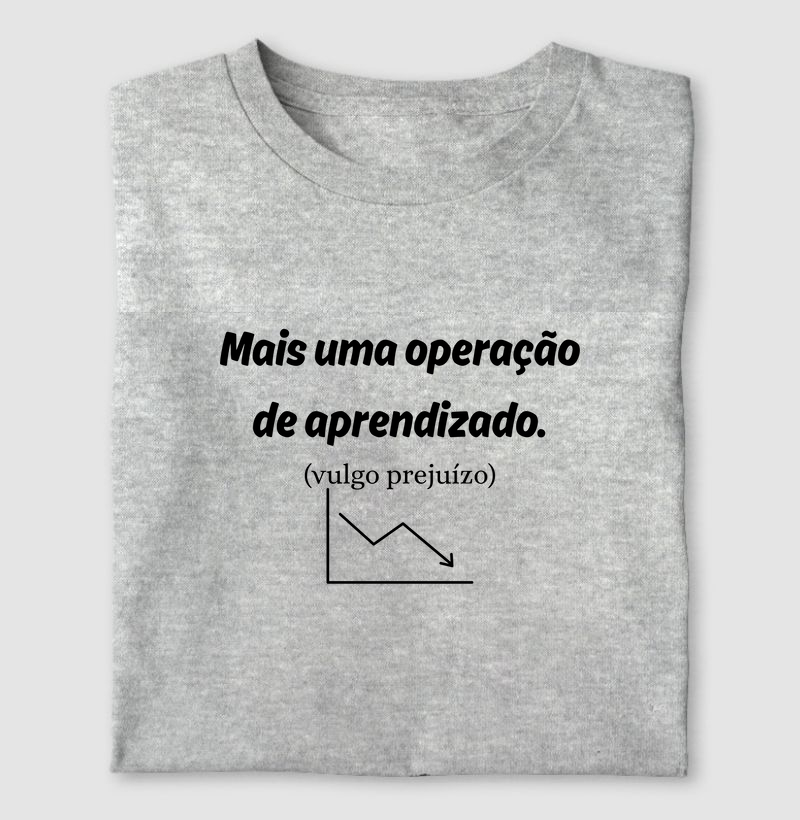 Mais uma operação de aprendizado.