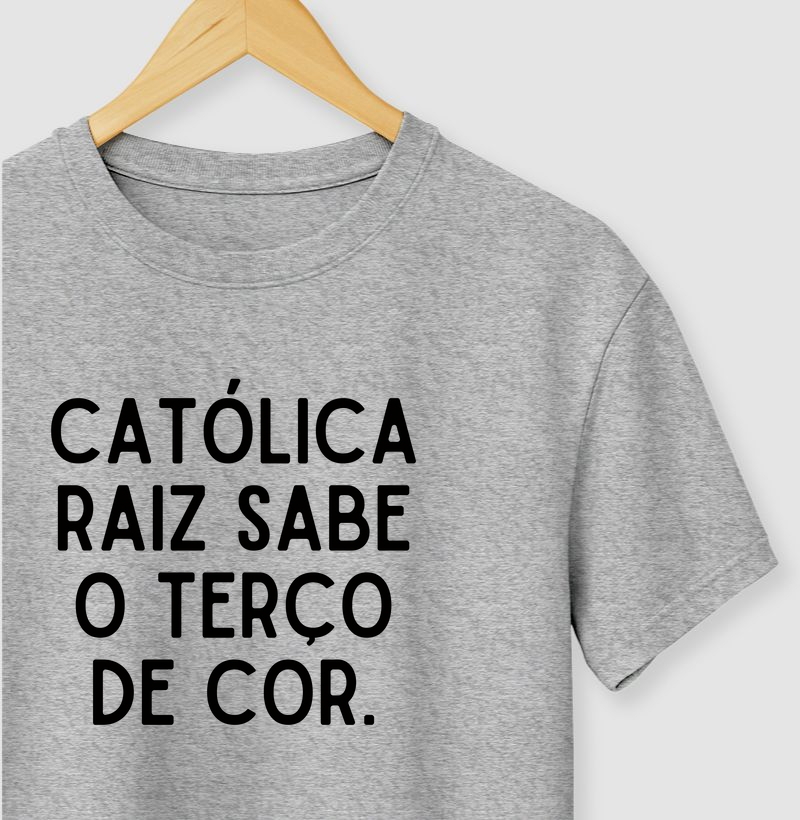 Catolica terço de cor