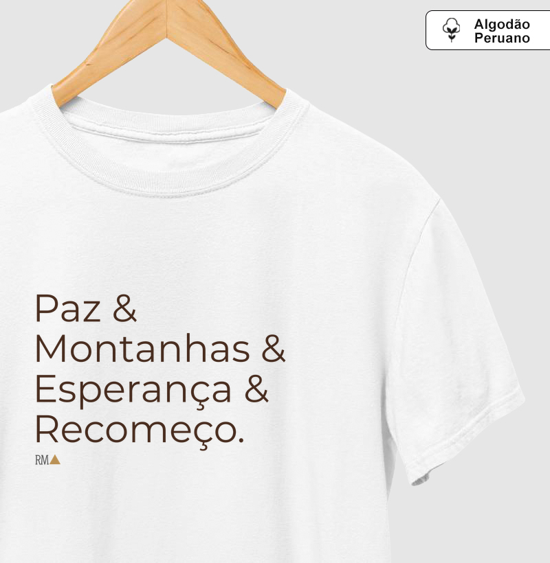 Paz & Montanhas & Esperança & Recomeço