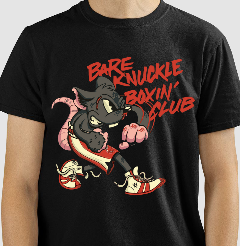 camisa boxe sem luvas