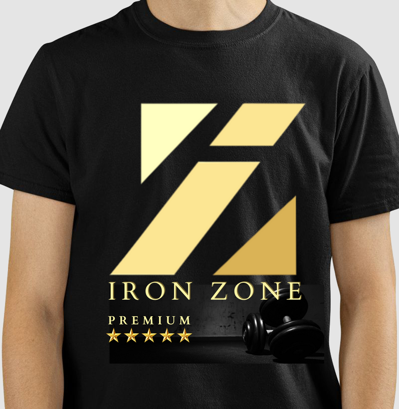Camiseta Iron Zone Gold