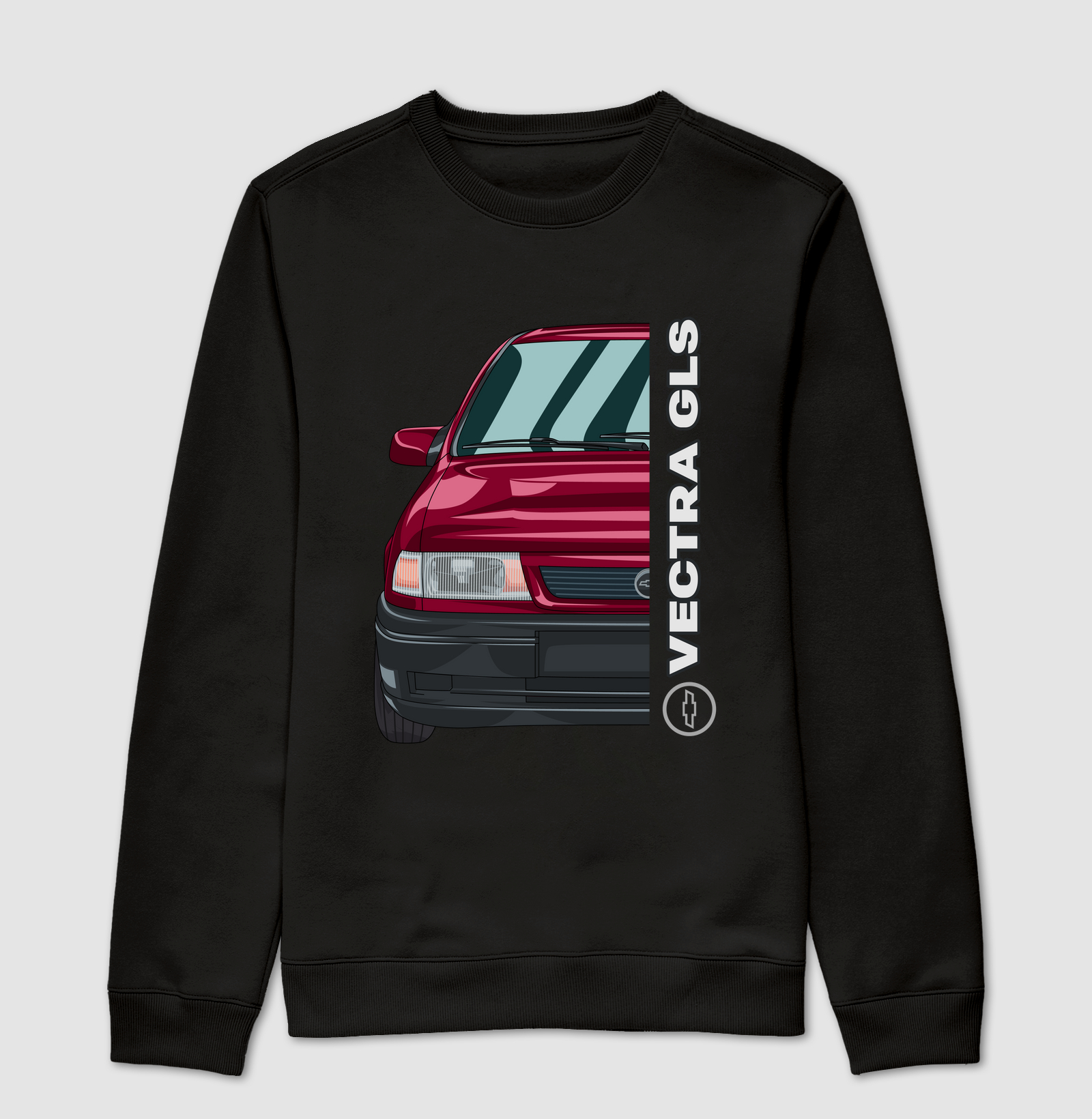 Vectra GLS Vermelho Goya Perfil