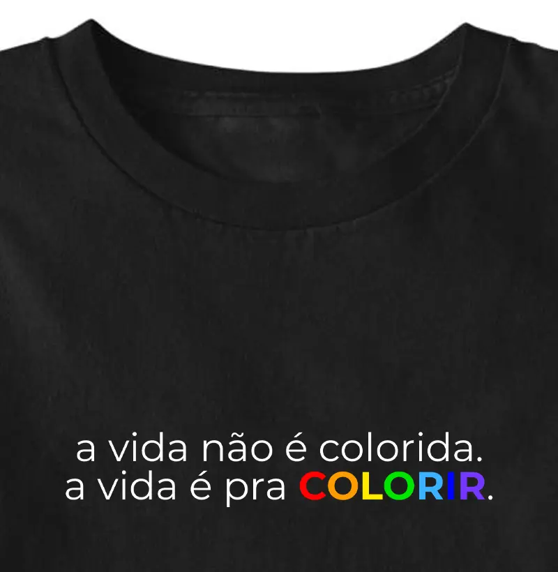 A vida é pra colorir