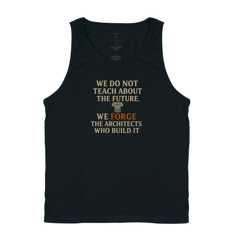 We do not Teach about The Future, We Forge the architects who built it