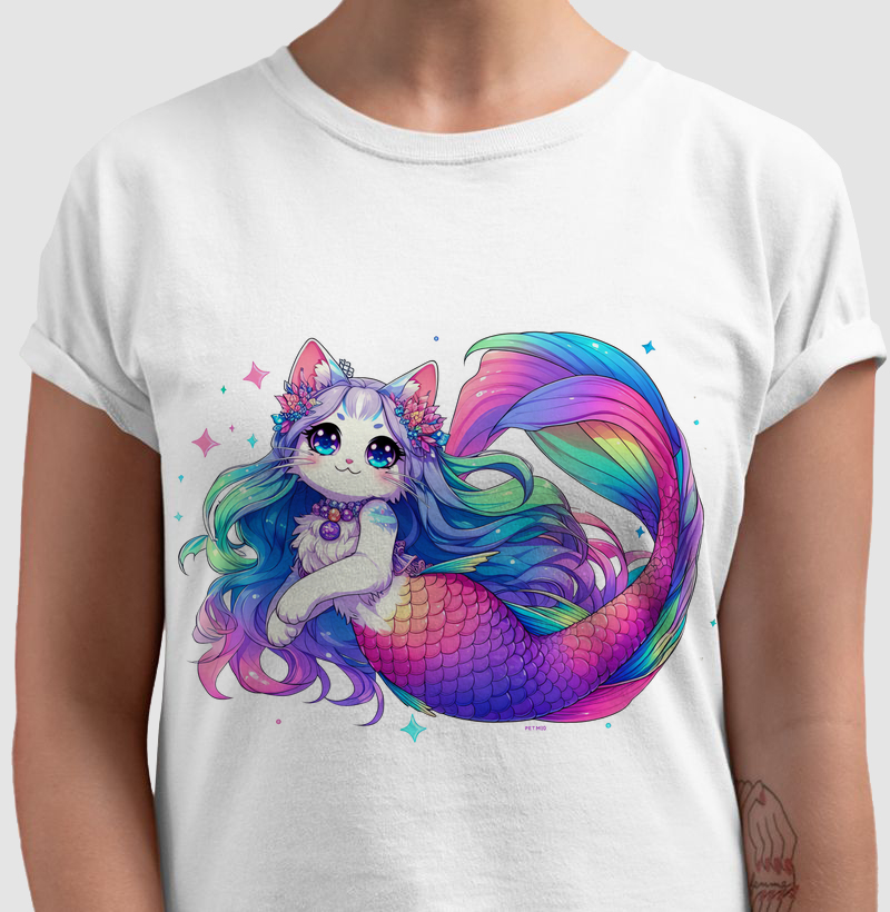 Camiseta Be a Purrmaid