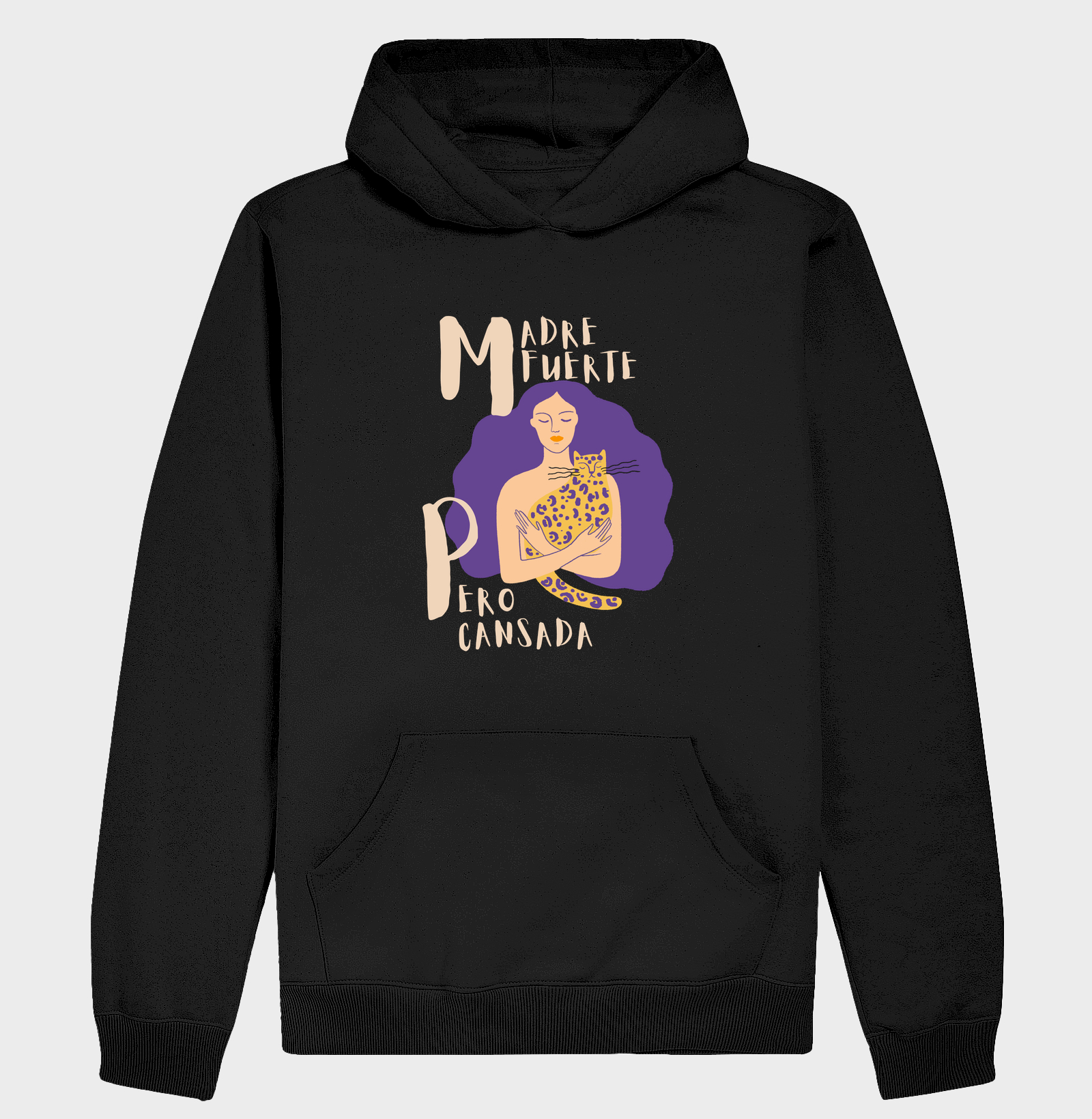 madre fuerte pero cansada