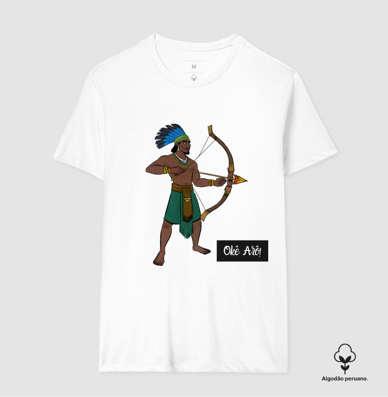 Camiseta - Oxóssi - Desenho 7