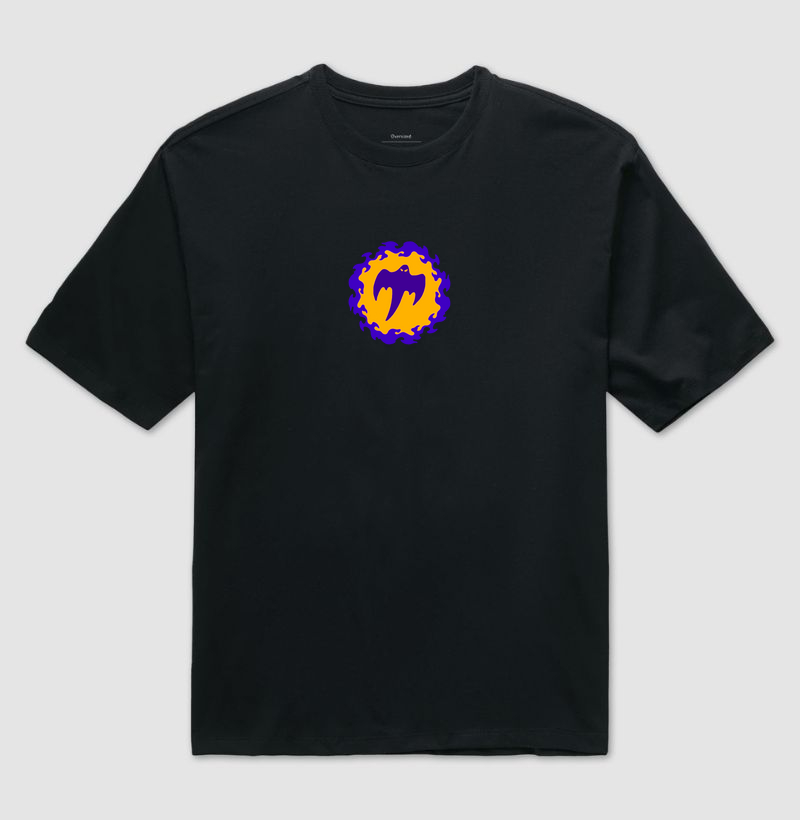 Camiseta Ghosting Oversized