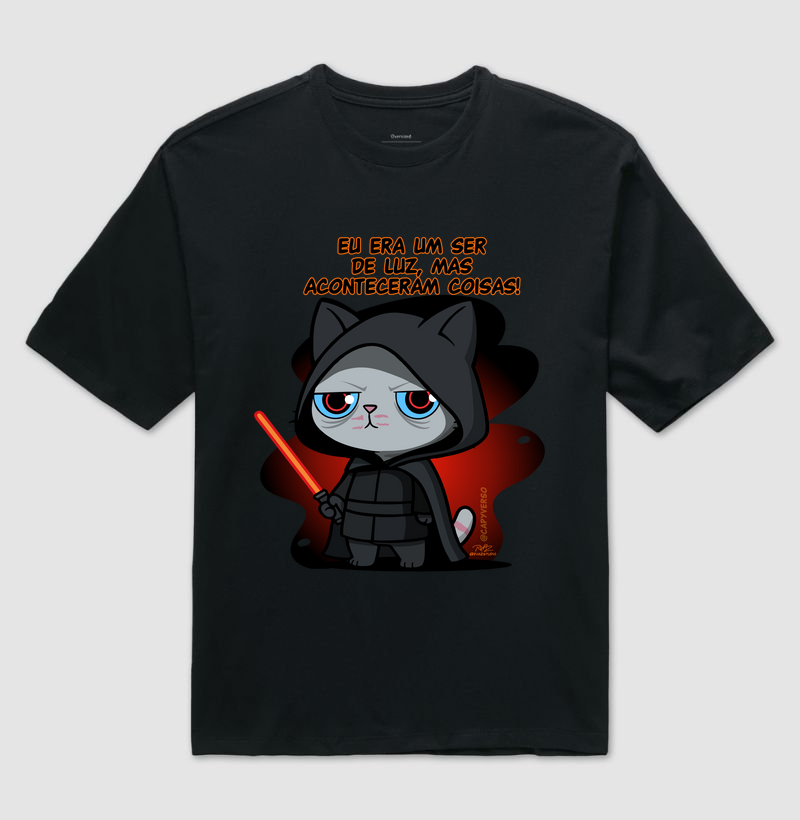 Camiseta Gato Sincero coisas