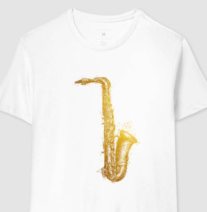Saxofone Tenor Dourado