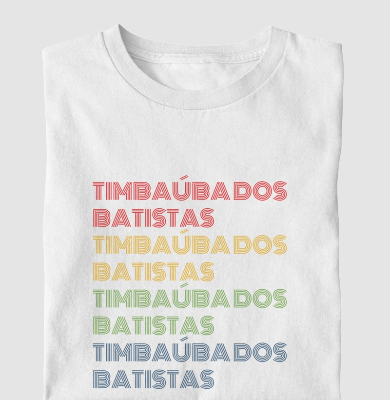 Timbaúba dos Batistas Letreiro Retrô