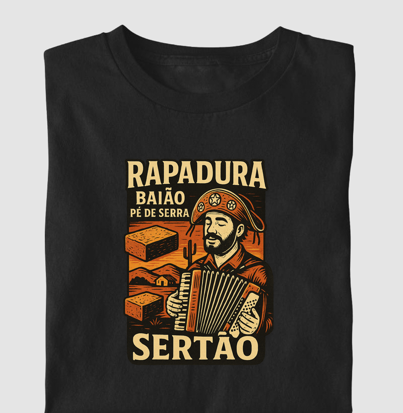 Rapadura, baião, pé de serra, sertão!