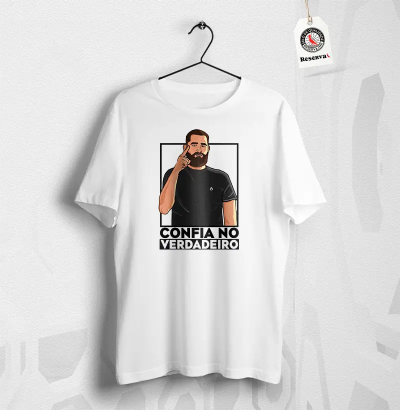 CAMISETA CONFIA NO VERDADEIRO