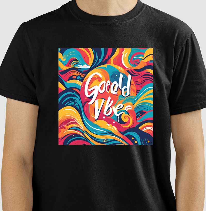 camiseta good vibes