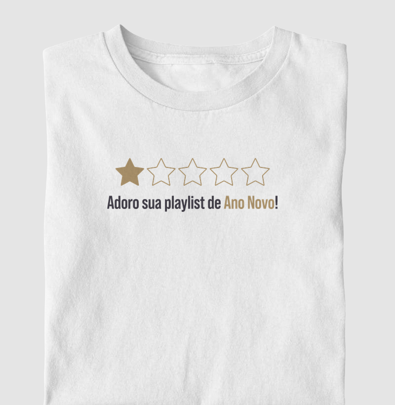 Adoro sua playlist de Ano Novo!