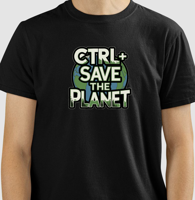 T-shirt Save the planet