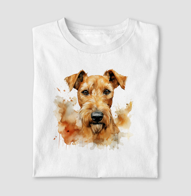 Irish Terrier aquarela