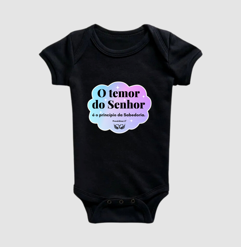 Camiseta Personalizada O Temor do Senhor é o Princípio da Sabedoria