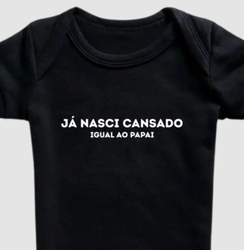 Nasci igual ao papai