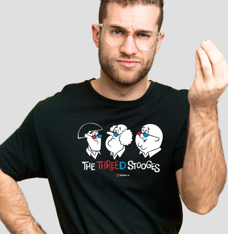 The ThreeD Stooges Tshirt