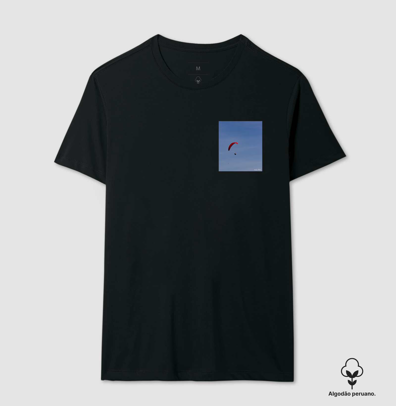 Camiseta Parapente Bolso