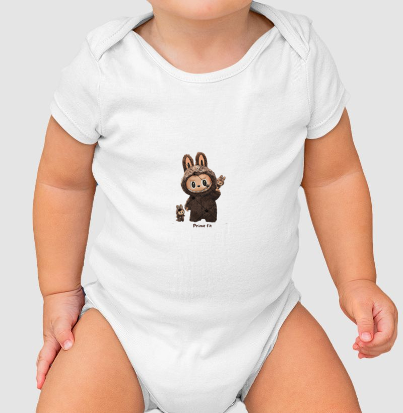Body Infantil personalizado labubu-