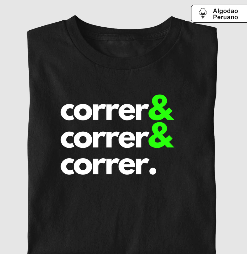 Correr, correr e correr