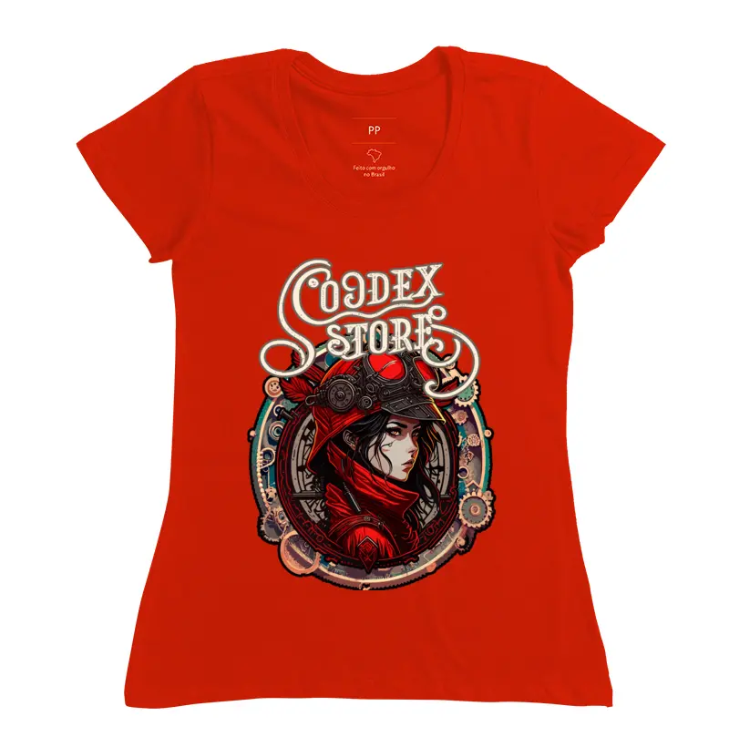 CAMISETA STEAMPUNK LADY