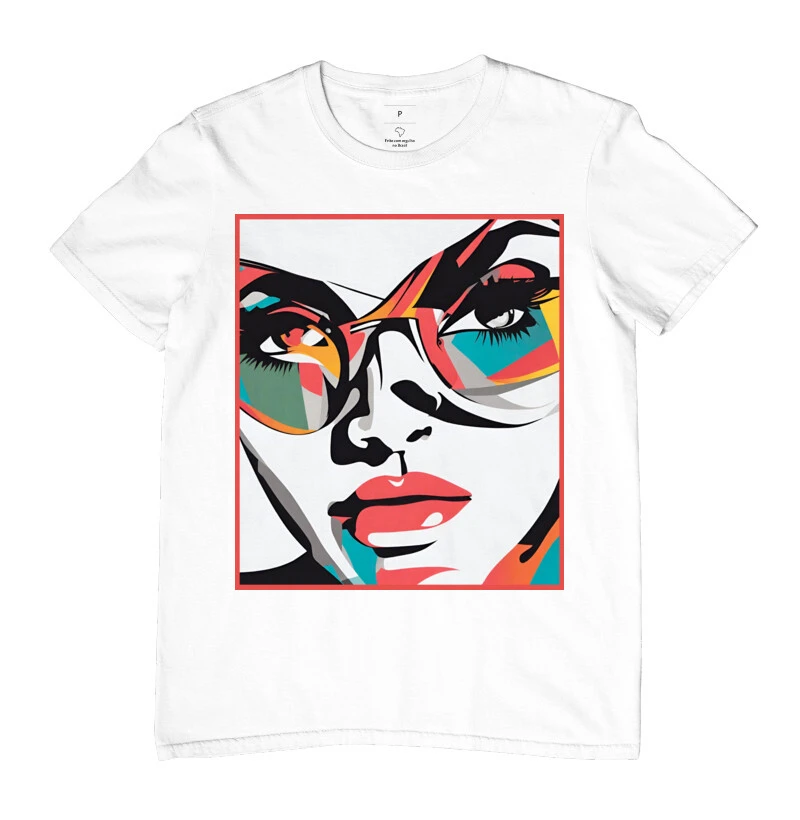 Camiseta Reserva Ink - Mulher pop Art 5