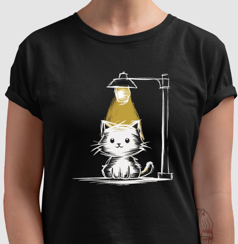 Camiseta Poste Felino