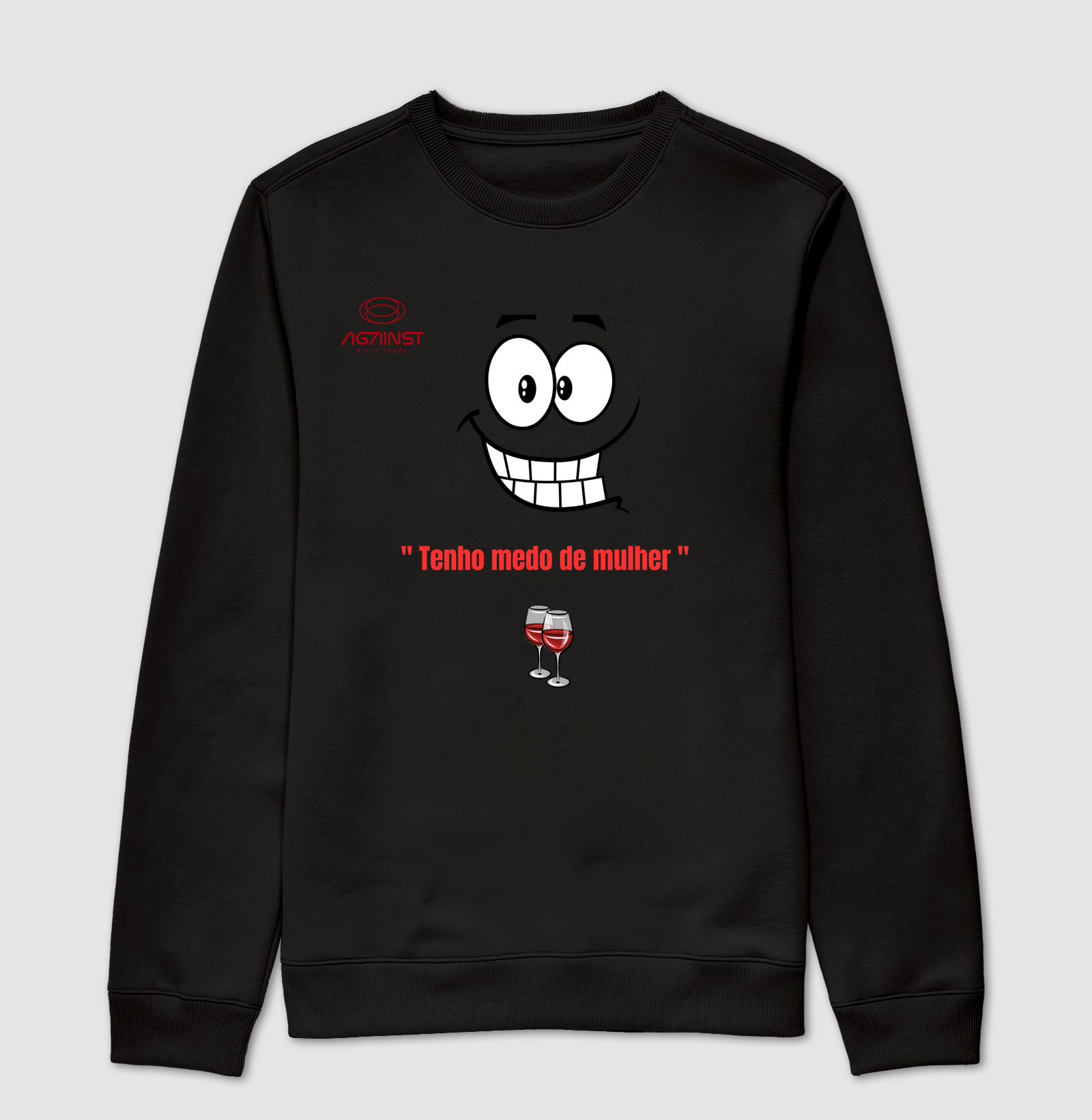 Camiseta Tenho medo de Mulher 