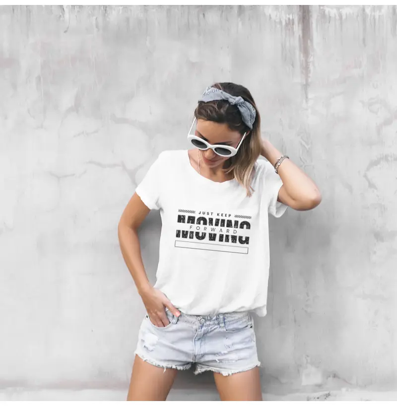 Camiseta Just Keep Moving
