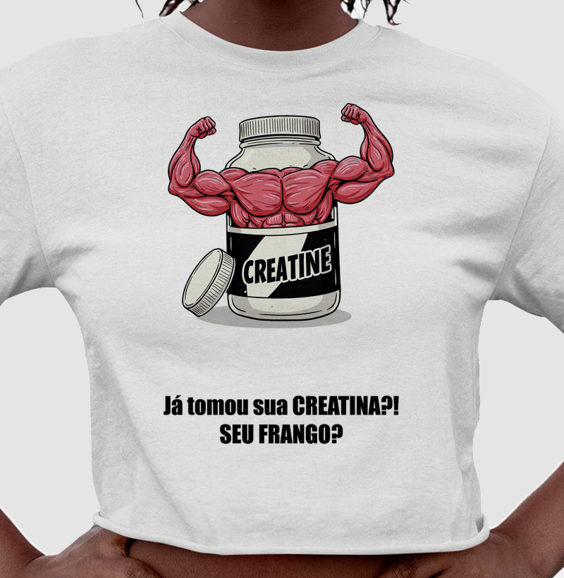 Já tomou sua creatina?
