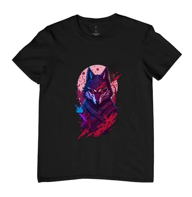 Camiseta Lobo Lunar