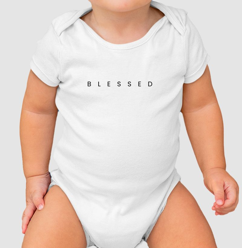 BLESSED 2 | Body Infantil Cristão Loucos Por Jesus