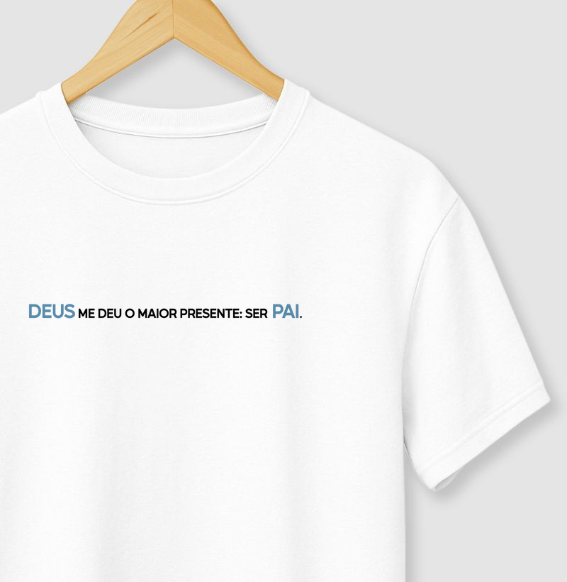 Deus me deu o maior presente: Ser Pai.