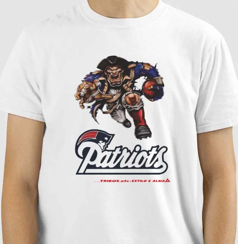 CAMISETA RESERVA.INK MASCULINA E FEMININA TRIBOS.etc  NFL PATRIOTS