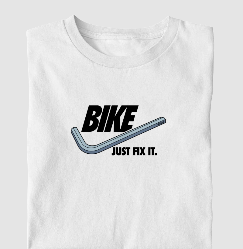 CAMISETA BIKE JUST FIX IT.